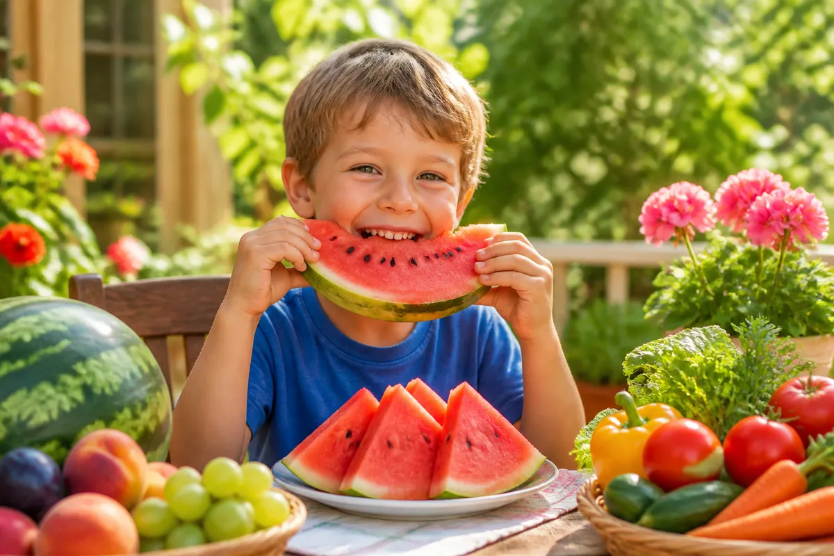 alimentație sănătoasă copii vară