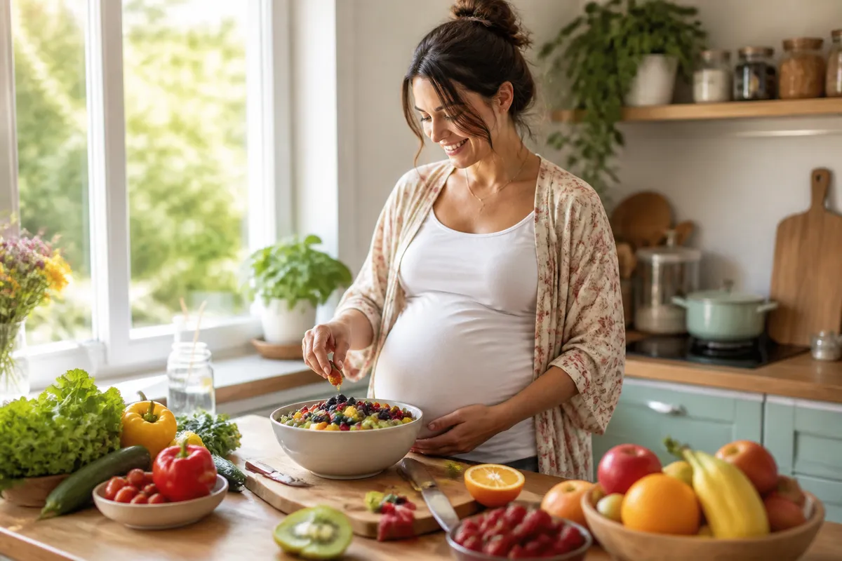 alimentație sănătoasă în sarcină vară
