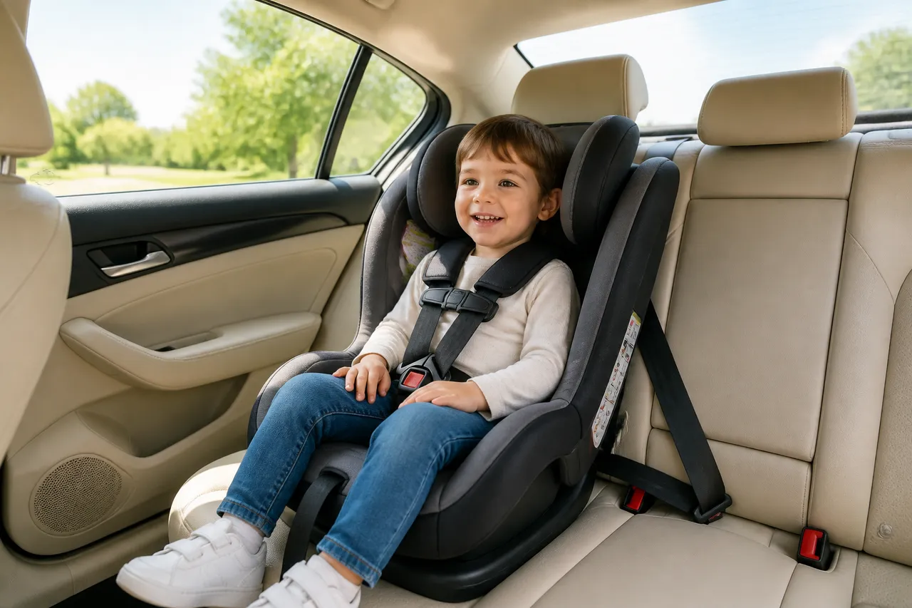 scaun auto copil montat corect siguranță portieră