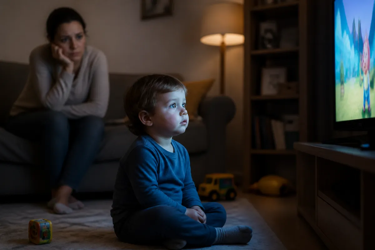 semne expunere excesivă ecrane copii mici