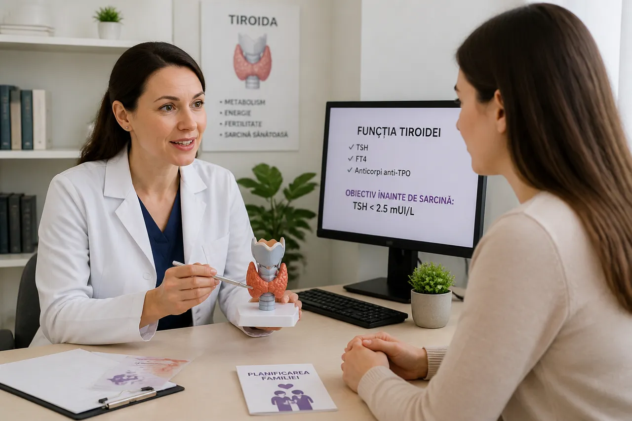 tiroida și preconcepția evaluare endocrinologică înainte de sarcină