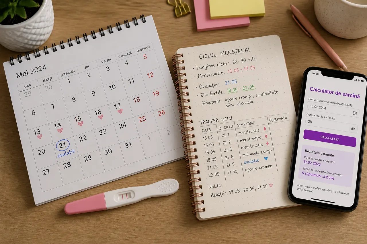 date importante pentru calcularea sarcinii
