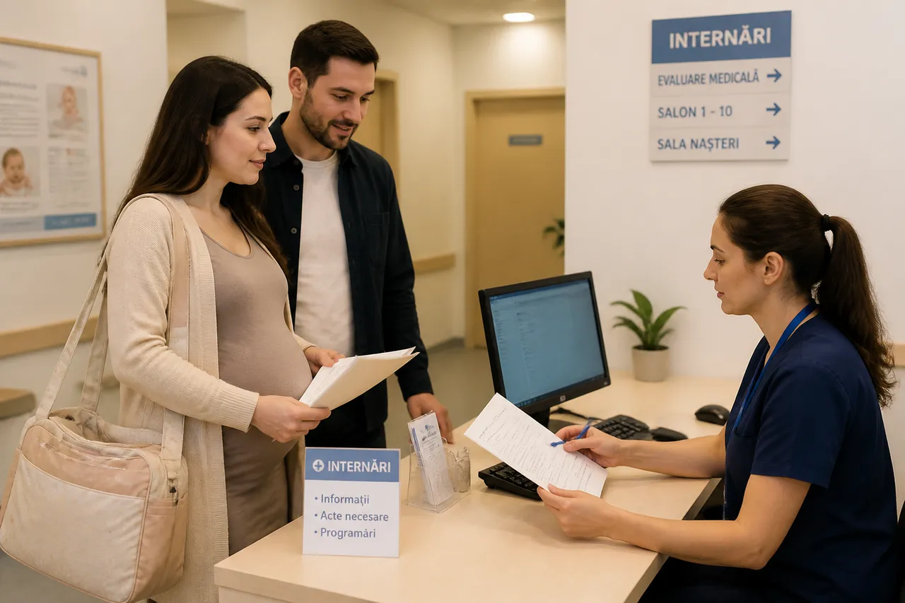 internarea la maternitate și actele necesare