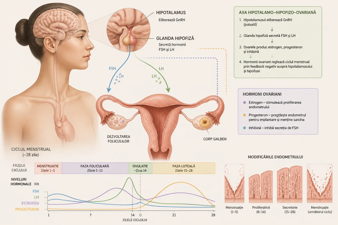 mecanism hormonal stres cronic ovulație și ciclu menstrual