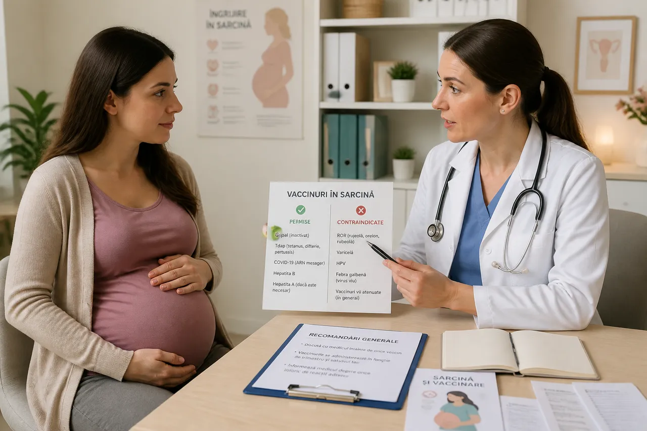 vaccinuri contraindicate în timpul sarcinii